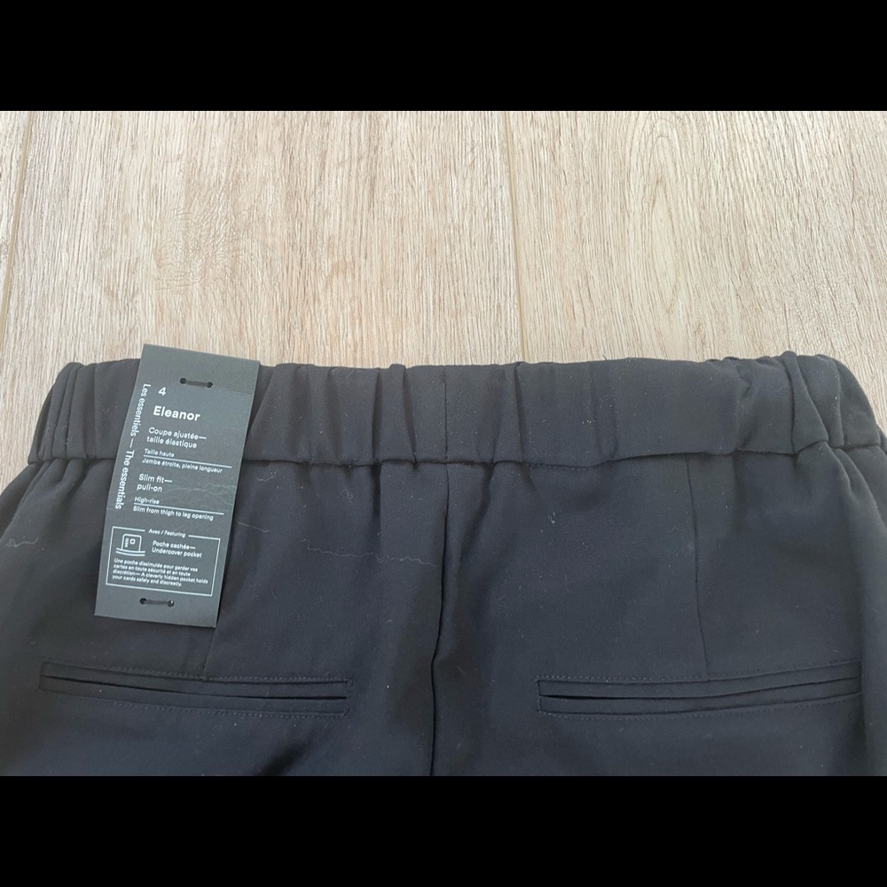 Frank and Oak Eleanor pull on dress pant size 4